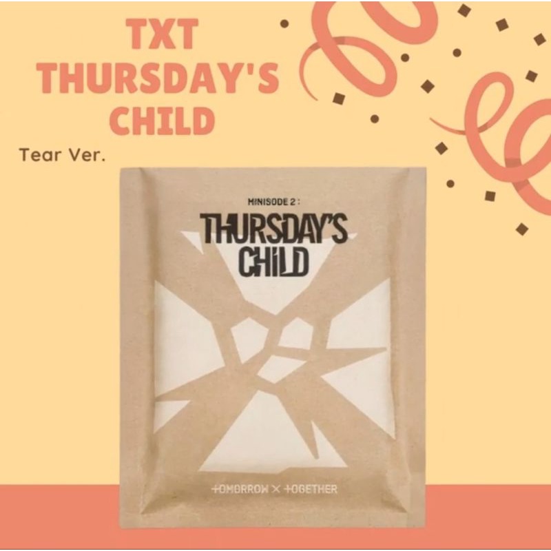 TXT OFFICIAL - THỦ LĨNH CARD BO GÓC - THURSDAY'S CHILD