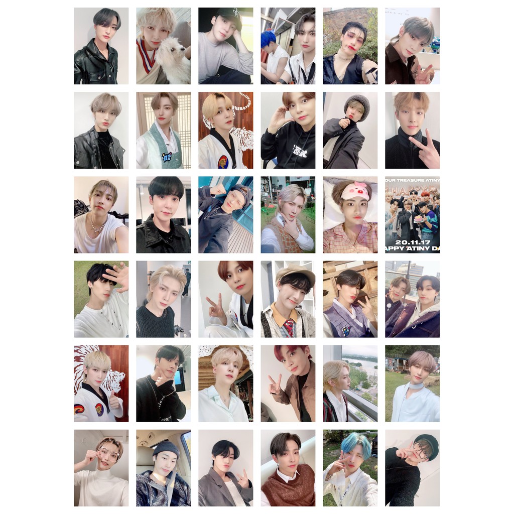 Lomo card 72 ảnh ATEEZ cập nhật Twitter 2111