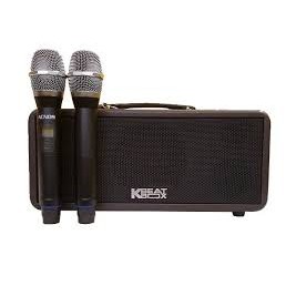 Loa karaoke di động KBeatbox Mini KS361S - Tải bài hát offline qua app CloudKaraoke - Âm thanh cực hay + Tặng 2 micro lọ