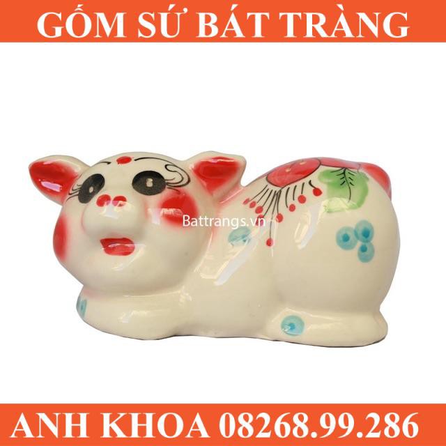 Heo đất tiết kiệm - Gốm sứ Bát Tràng Anh Khoa