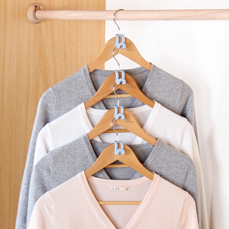 Set 5 móc treo thêm móc phơi đồ tiết kiệm không gian tiện dụng