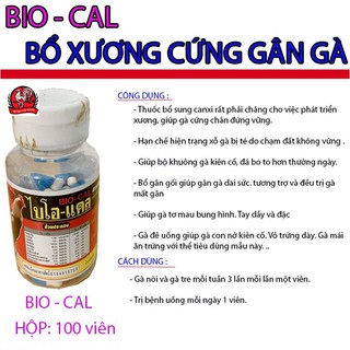 thuốc gà đá - [ 1 LỌ ] THUỐC BỔ XƯƠNG GÂN GỐI BIO CHO GÀ CHỌI GÀ TRE