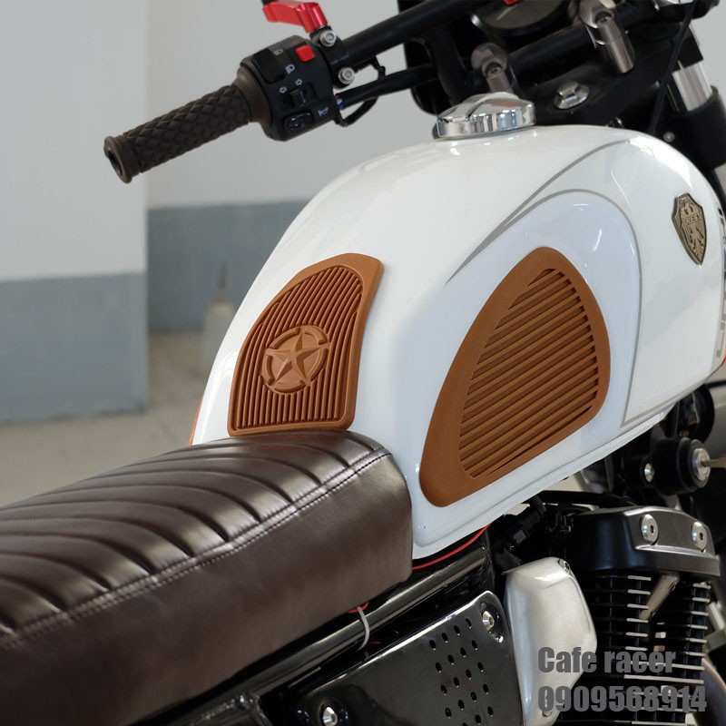 Ốp 3 miếng ốp cao su các dòng xe mô tô GD110 GN125 Cg125 YB125 Husky125 EN150 HJ125