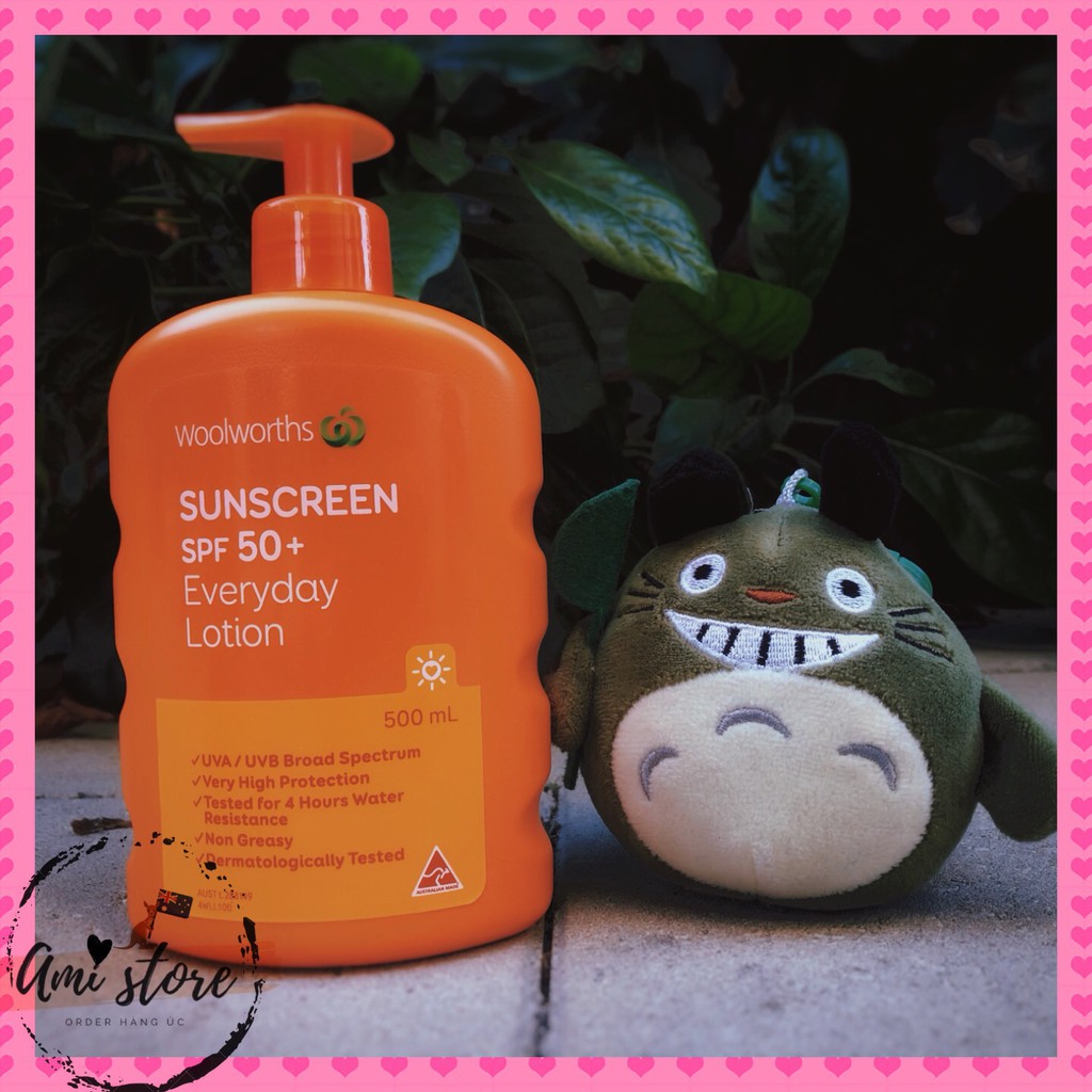 [ hàng xịn ] Kem chống nắng Woolworths Everyday Sunscreen SPF 50+