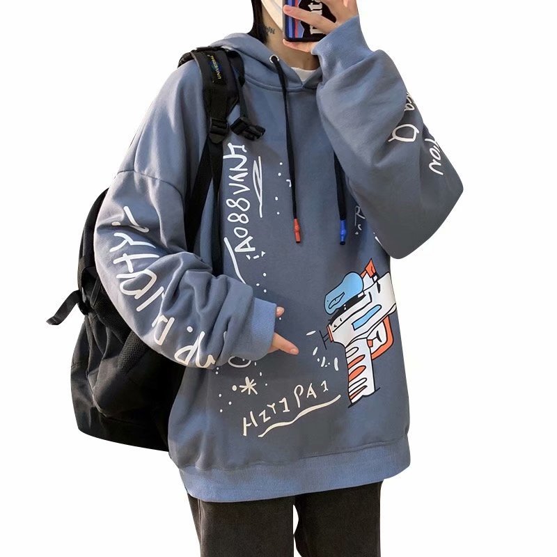 Áo Nỉ Nam Dài Tay Có Mũ Thời Trang Hàn | BigBuy360 - bigbuy360.vn