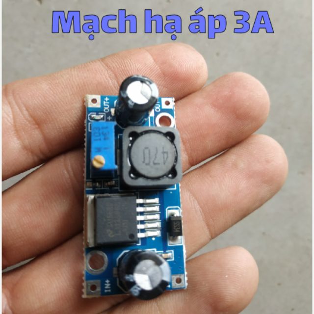 MẠCH HẠ ÁP 3A GIẢM ÁP TỪ 3.2 ~40V XUỐNG 1.2~37V