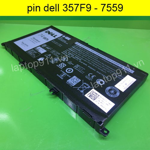 pin laptop dell 357F9 Inspiron 15 7559 7557 5577 7566 7567