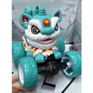 (Sẵn) Xe ô tô điều khiển từ xa mẫu kỳ lân xoay 360 độ, có nhạc và đèn