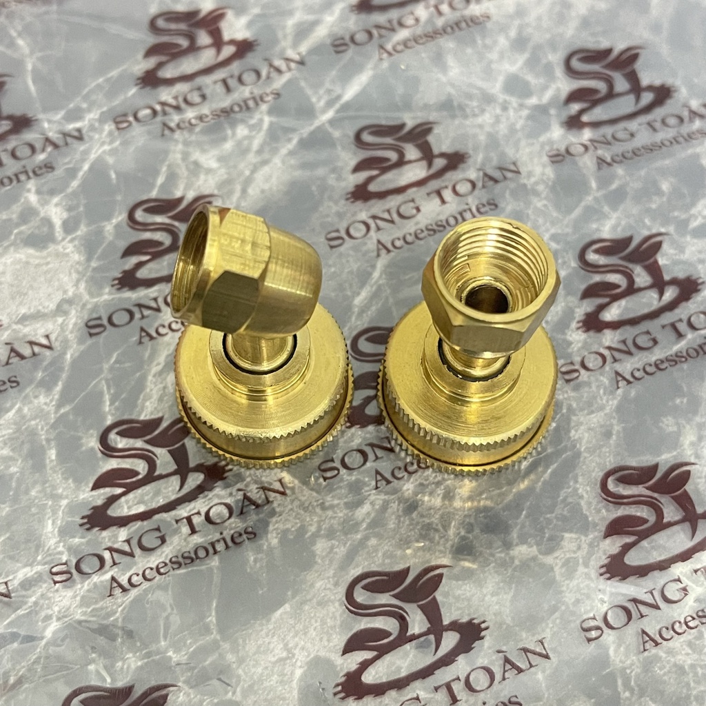 Béc Phun Sương Tưới Cây & Đầu Xịt Cần Phun Thuốc - Cong & Thẳng Ren Trong 13 Chất Liệu Đồng Thau - BH 12 Tháng