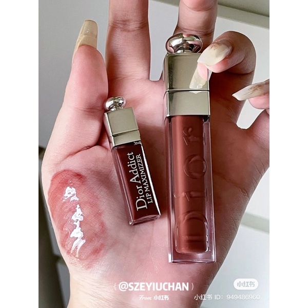 Son Dưỡng Môi  Dior  Addict Lip Maximizer Fullsize và Minisize