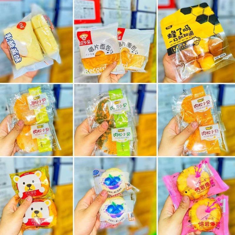 [Combo 1kg] Bánh Mix Đài Loan Date mới nhất