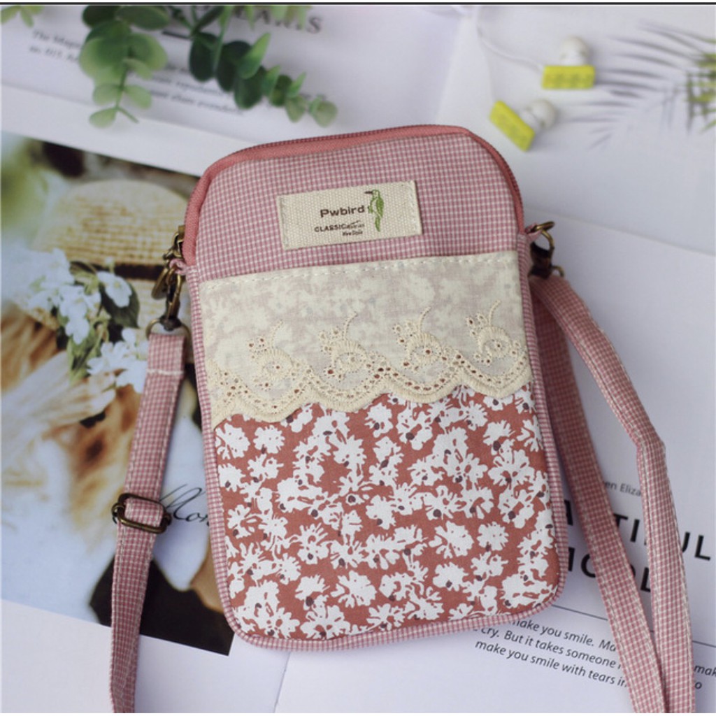 (TH03) Túi Đựng Điện Thoại Xinh Xắn, Túi Đeo Chéo, Túi Ví Nữ