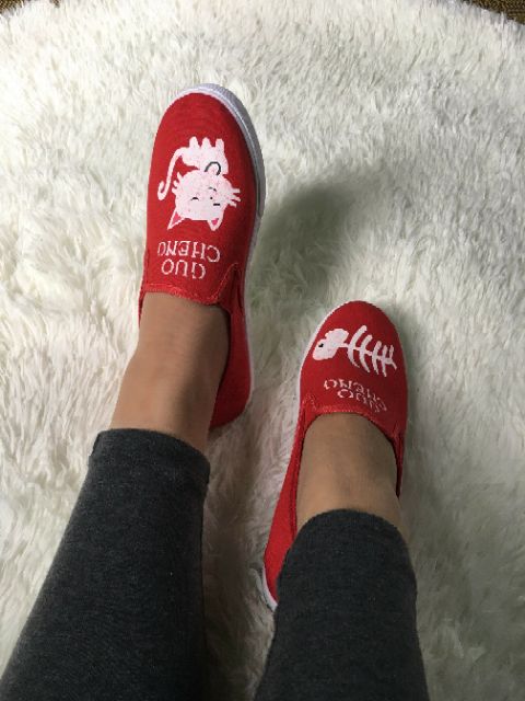 Giầy slip_on mèo | BigBuy360 - bigbuy360.vn