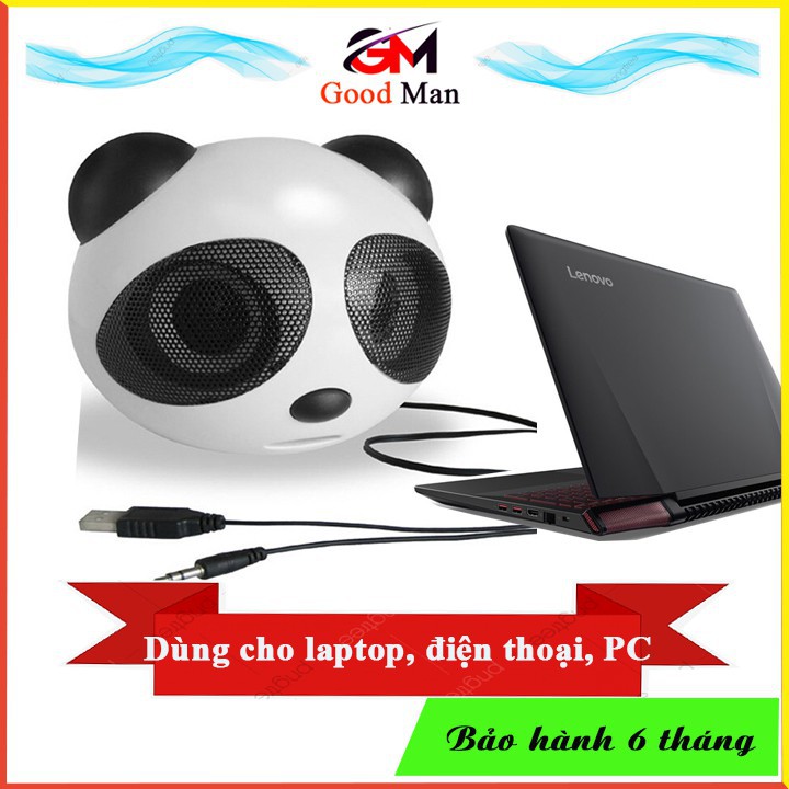 Loa máy tính mini dễ thương cao cấp, Loa vi tính nghe nhạc gấu trúc và phi hành gia cực dễ thương, âm thanh tốt