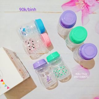 Bình trữ sữa Autumnz cổ rộng 210ml