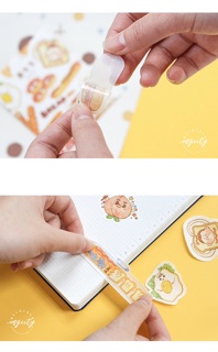 Set 30 hình dán sticker bánh ngọt