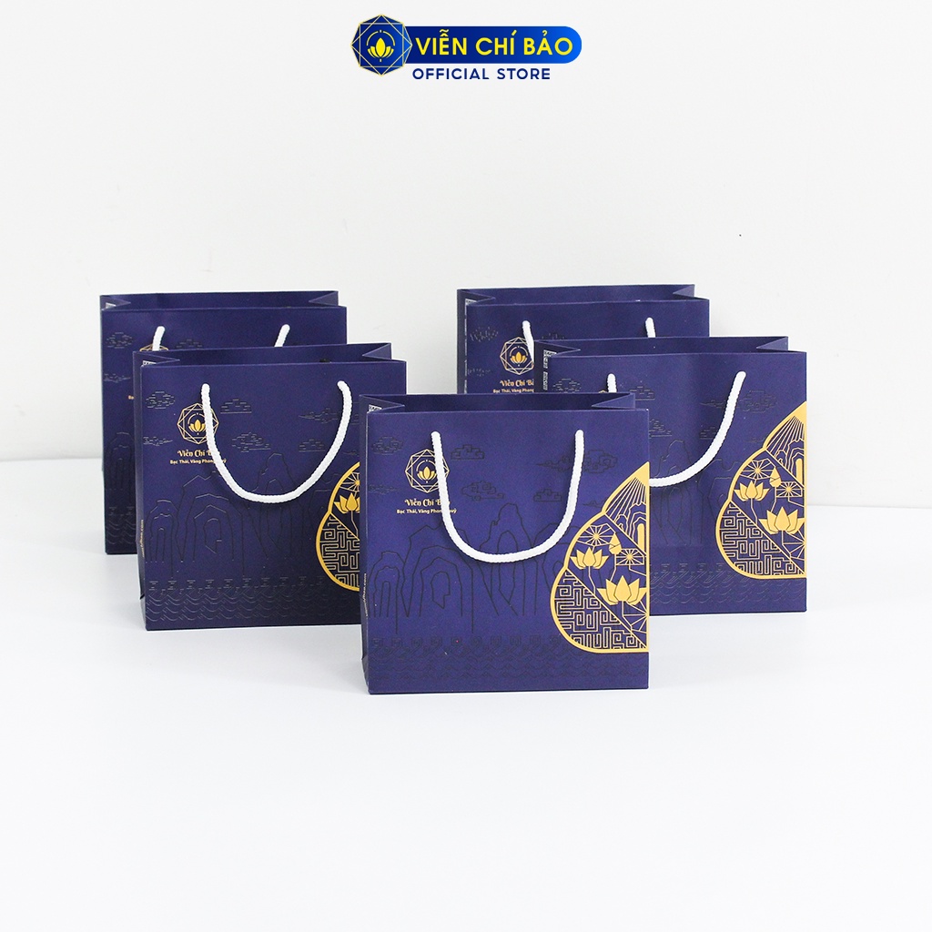 Túi xách tay đựng trang sức, quà tặng thời trang phụ kiện thương hiệu Viễn Chí Bảo T001