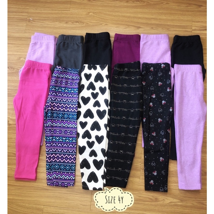 Quần Legging Bé Gái Nhiều Mẫu Nỉ Jumping Beans Dư Xịn 1 Đến 8 Tuổi