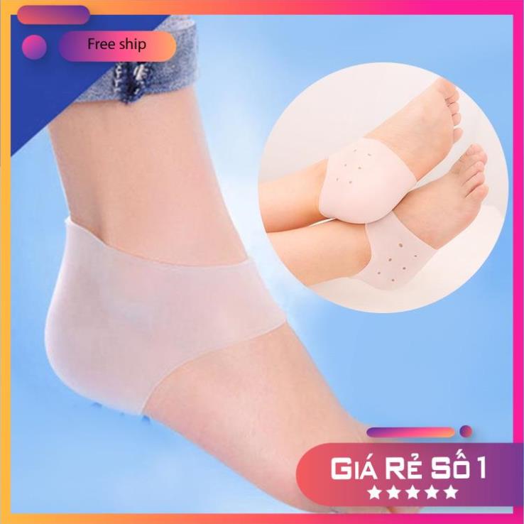 Bộ 2 Miếng Lót Silicon Bảo Vệ Gót Chân Khi Mang Giày