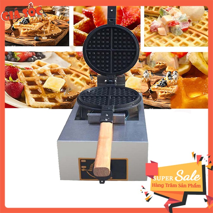 [Mã ELHADEV giảm 4% đơn 300K] Máy làm kẹp waffle sử dụng gas