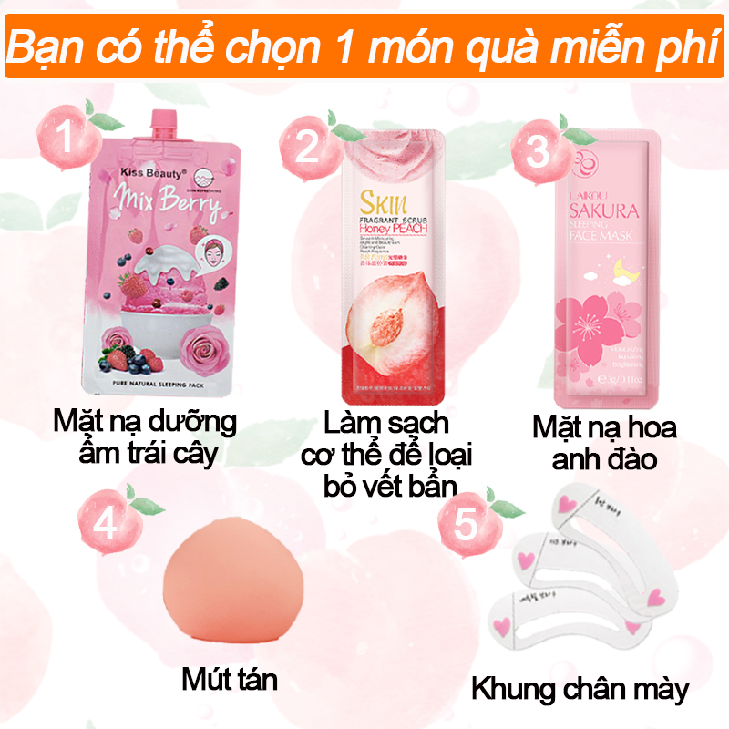 Bộ trang điểm chuyên nghiệp 6 món KISS BEAUTY