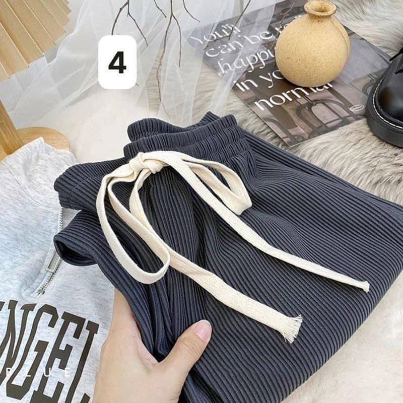 QUẦN XUÔNG GÂN TĂM DÁNG DÀI