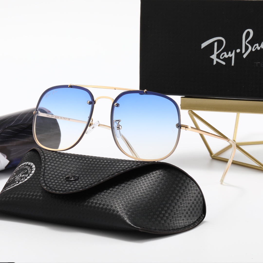 Ray-Ban_ chính hãng Kính râm 2021 Thời trang Hàn Quốc mới Kính râm nam nữ một mảnh Cặp đôi hợp thời trang Du lịch ngoài trời Kính râm lái xes