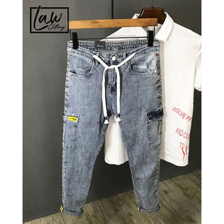 Quần Jean Denim Túi Hộp HOT Trend 2019