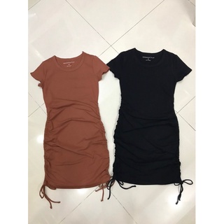 Đầm thun rút dây 2 bên - dư xịn