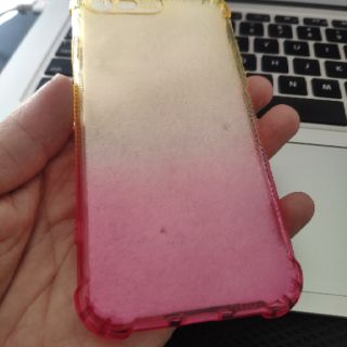Ốp lưng phối 2 màu vàng hồng iphone 7/8