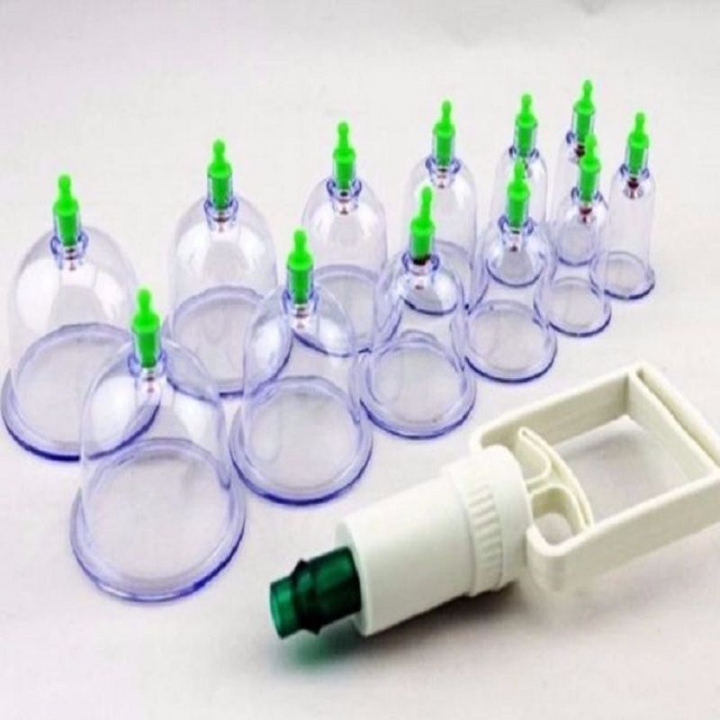 bộ giác hơi ko dùng lửa 12 ống 💚FREESHIP💚 bộ giác hơi hút chân không