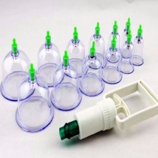 Bộ giác hơi ko dùng lửa 12 ống 💚FREESHIP💚 bộ giác hơi hút chân không