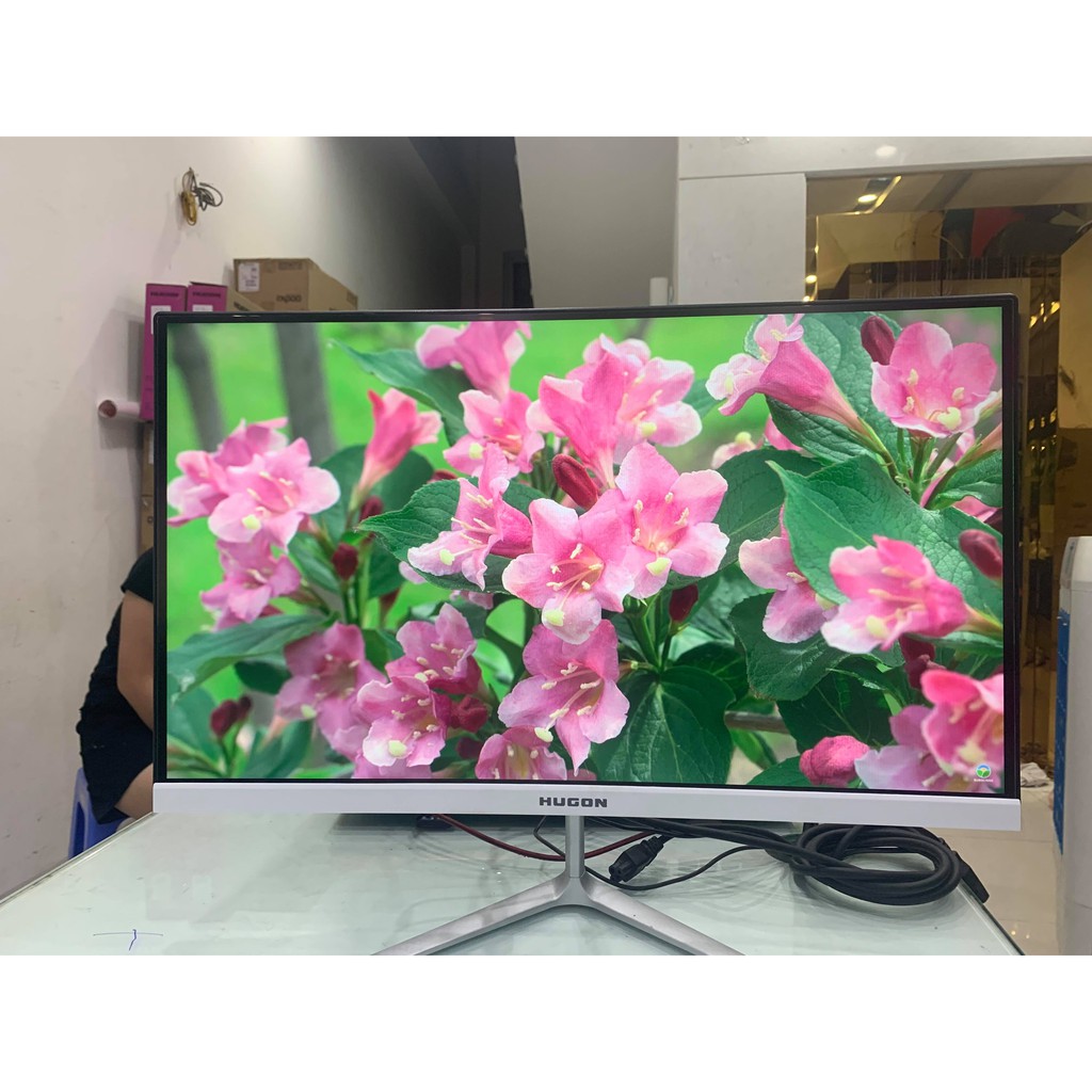 [Mã ELCLD500 giảm 7% đơn 500K] Màn HuGon Q24 Cong Full Viền 75HZ