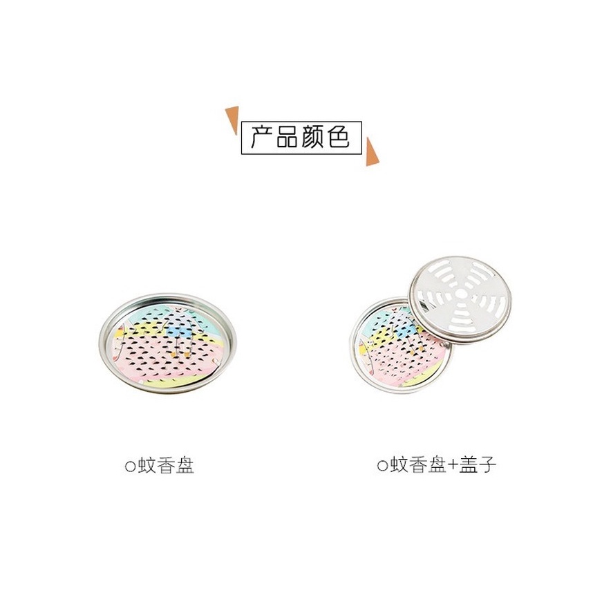 Khay đựng nhang đuổi ruồi muổi chống bóng thích hợp cho nhà vệ sinh