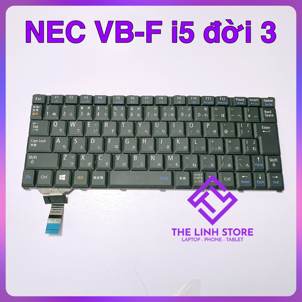 Bàn phím Laptop NEC VB-F bản Core i5 đời 3 - VC26MB VK26MB VK27MB