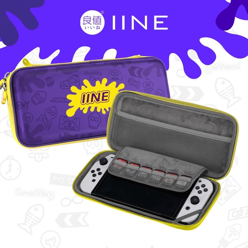 Túi Đựng Máy Chơi Game Nintendo Switch OLED Splatoon