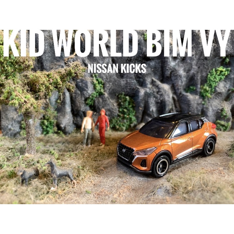 Xe mô hình Tomica Nissan Kicks. MS: 917. Tỷ lệ 1:60.