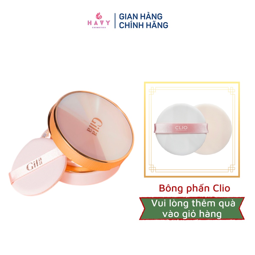 [Tặng Bông Phấn] Phấn Nước Gilaa Long Wear DD Cushion (13g)