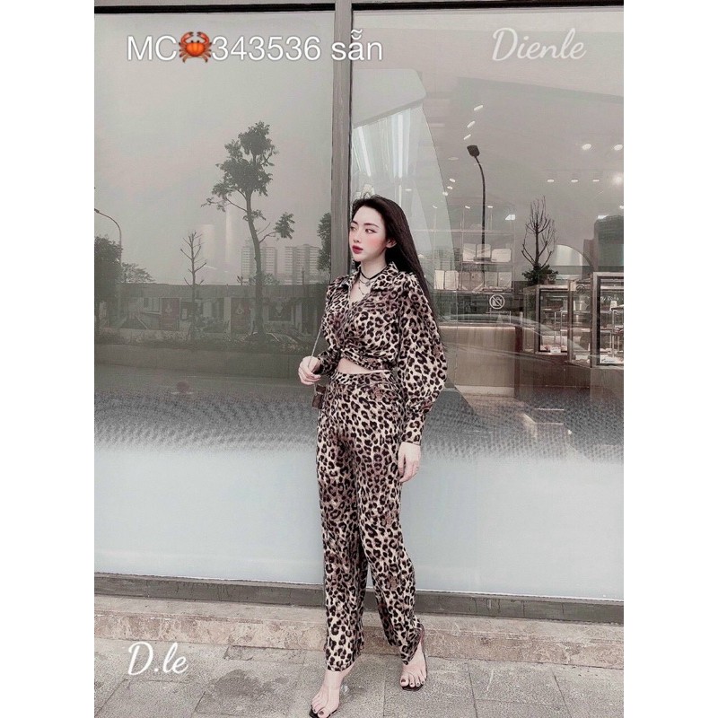 sét đồ bộ soắn eo + quần ống rộng bigsize 55kg-90kg 🌸🌸 tặng dây buộc tóc 🛍