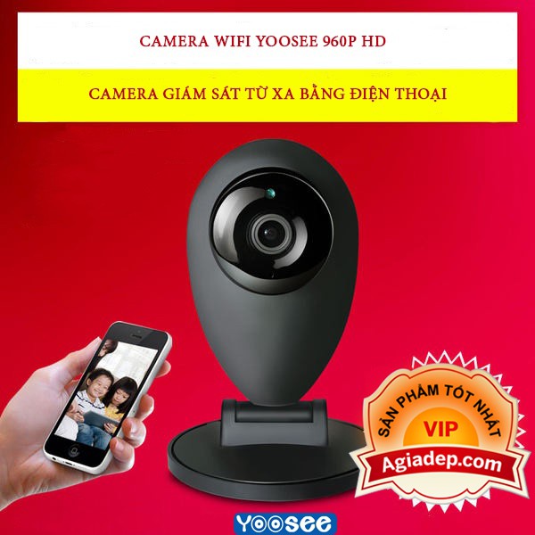 Camera wifi, an ninh, giám sát yoosee (loại nhỏ) 1080 góc rộng (độ nét cao) - Cao cấp