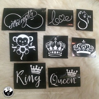Khuôn Decal vẽ Henna