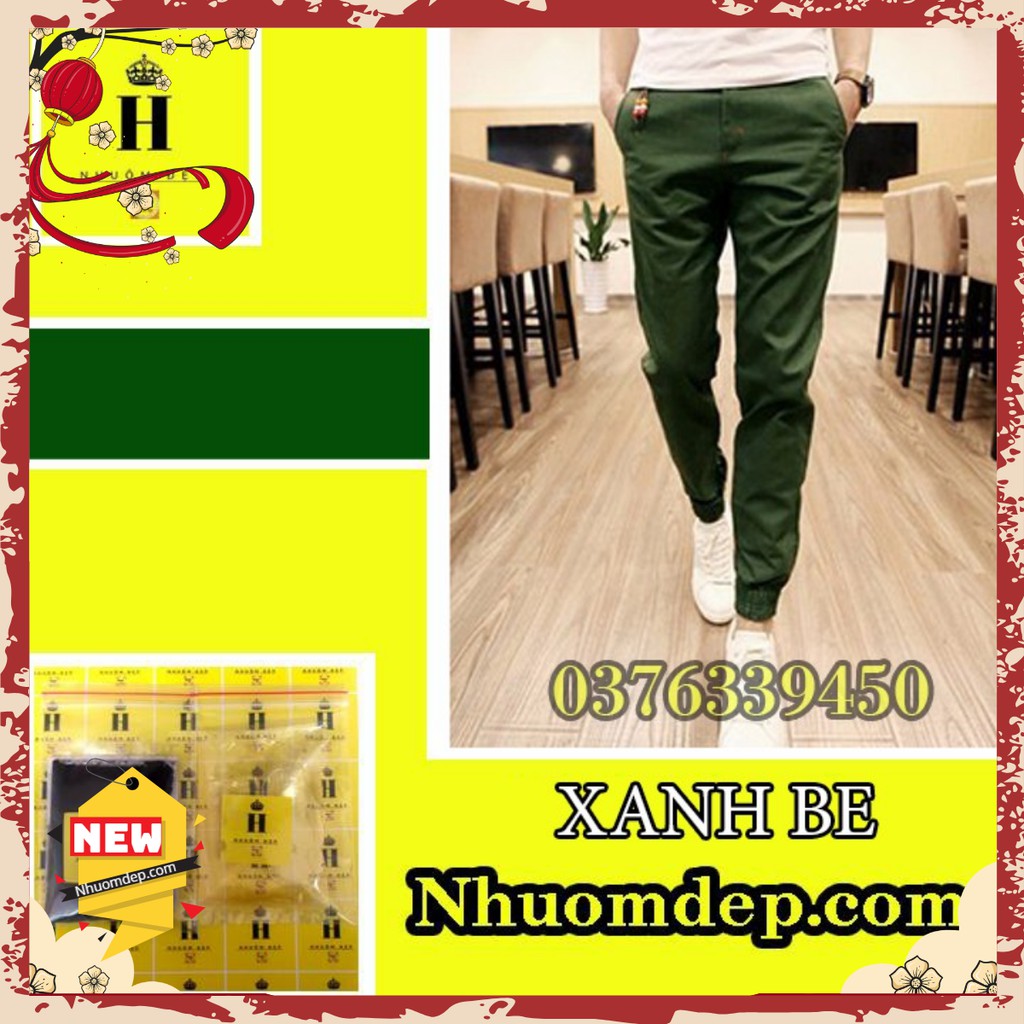 Màu Nhuộm Quần Áo Xanh Rêu