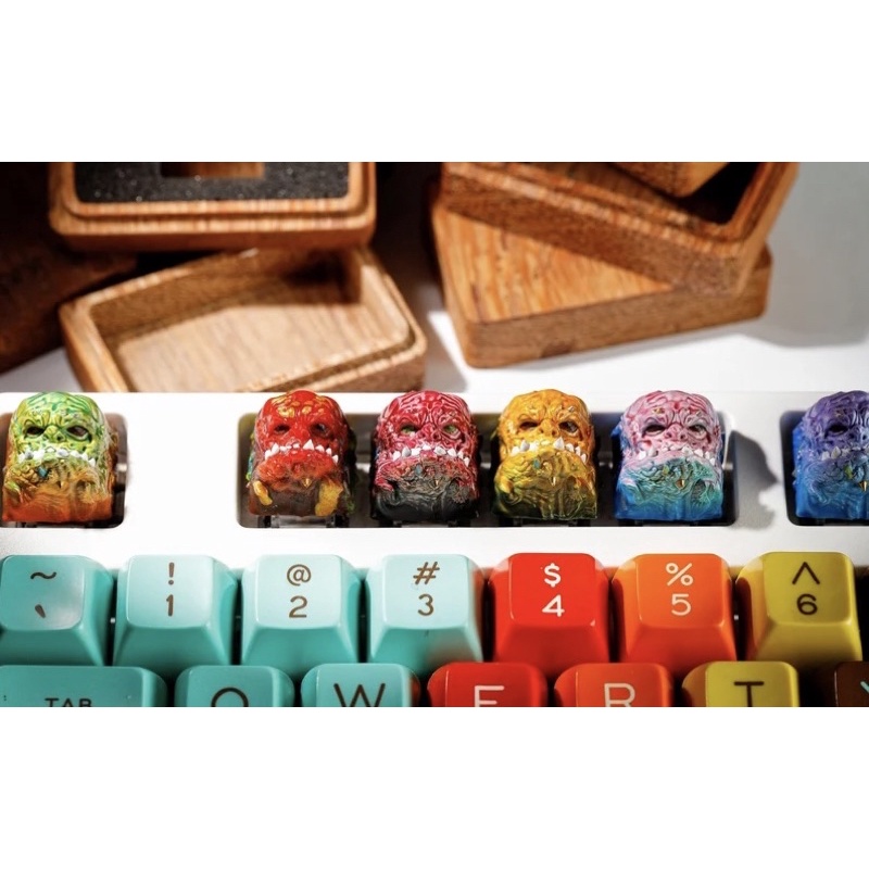Nút bàn phím cơ Orc.Keycap resin Orc.Keycap Artisan