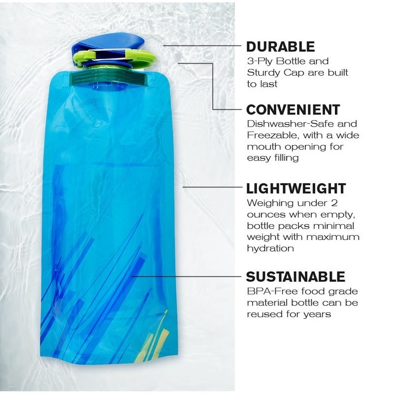 Túi Đựng Nước 700ml Kiểu Dáng Thể Thao