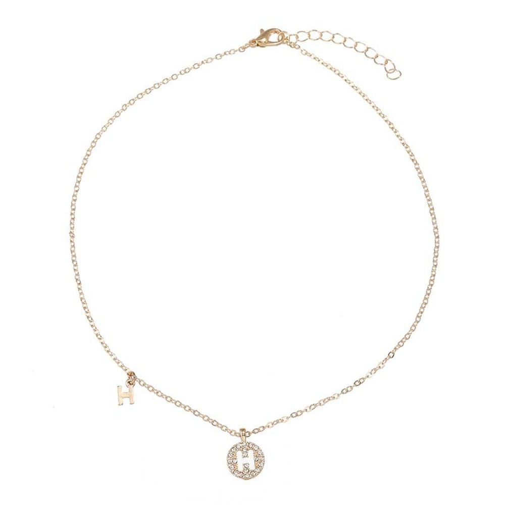 Vòng cổ Mặt Chữ H Thời Trang Dành Cho Nữ