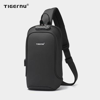 Túi Đeo Chéo Ngực Tigernu kích cỡ 9.7 '' Chống Thấm Nước Có Cổng Sạc USB Tiện Dụng 8102