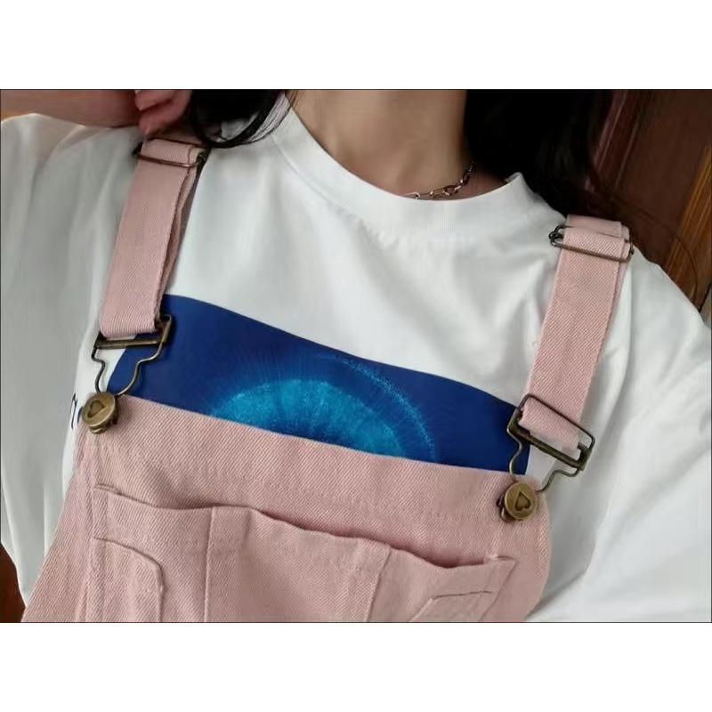 ♥️Váy Yếm Bò Hồng Pink,HườngSize S->2XL