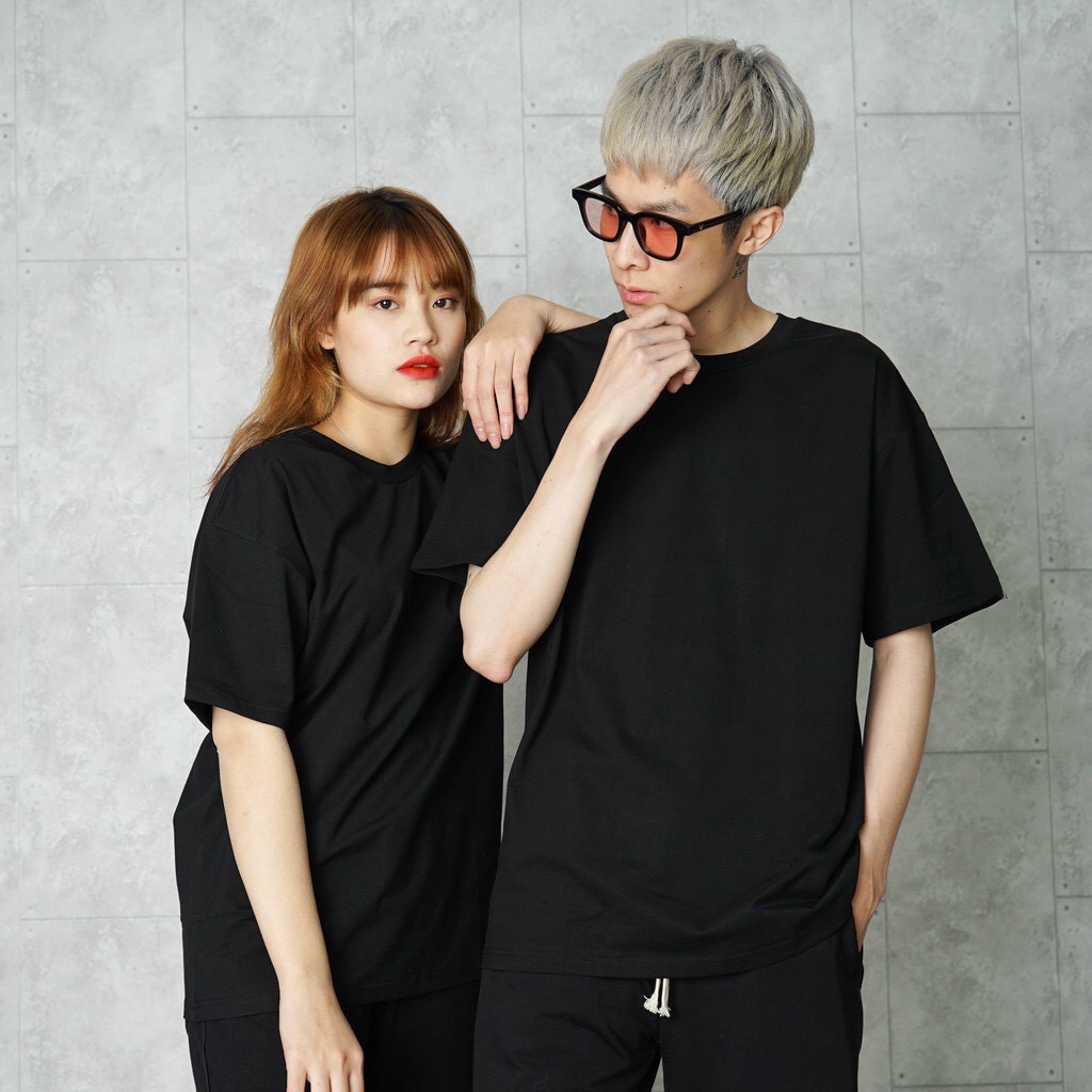 Áo thun nam nữ Unisex N7 Basic Tee BIBINO phông trơn tay lỡ oversize form rộng nhiều màu