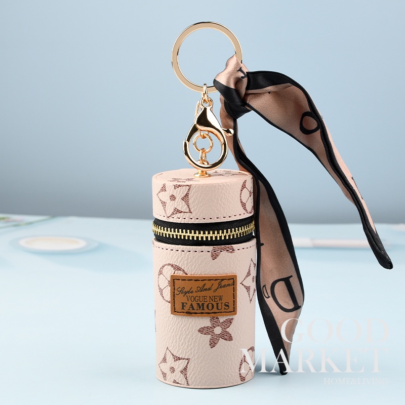 Móc Chìa Khóa Hình Thỏi Son Mini Độc Đáo Cho Nữ