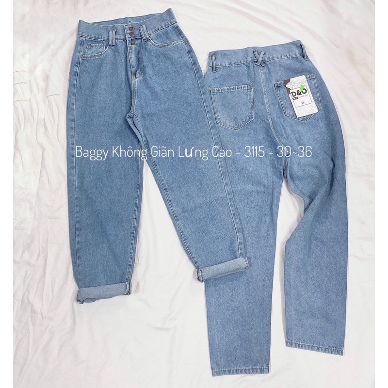 Bagy lưng cao 3 nút